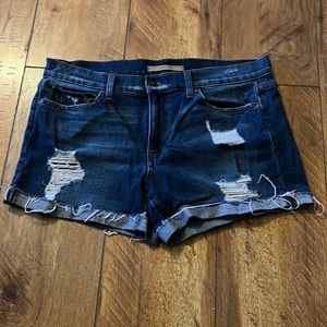 Joe’s Jean Shorts W 30 Distressed